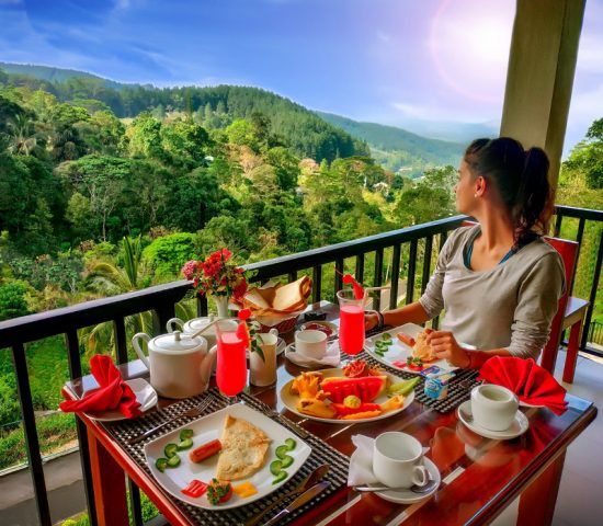 Raintree Top Floor Private Dining Area